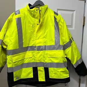 ANSI class 3 safety parka